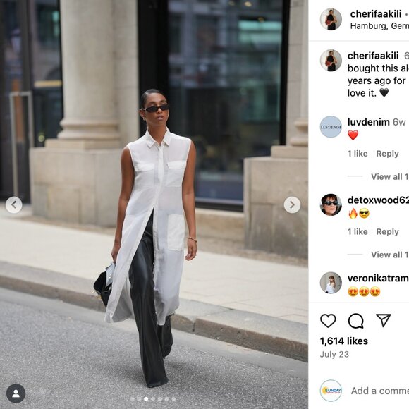 T by Alexander Wang Brown Taupe 100% Silk Sleeveless Midi Shirt Dress – XS - Picture 12 of 13